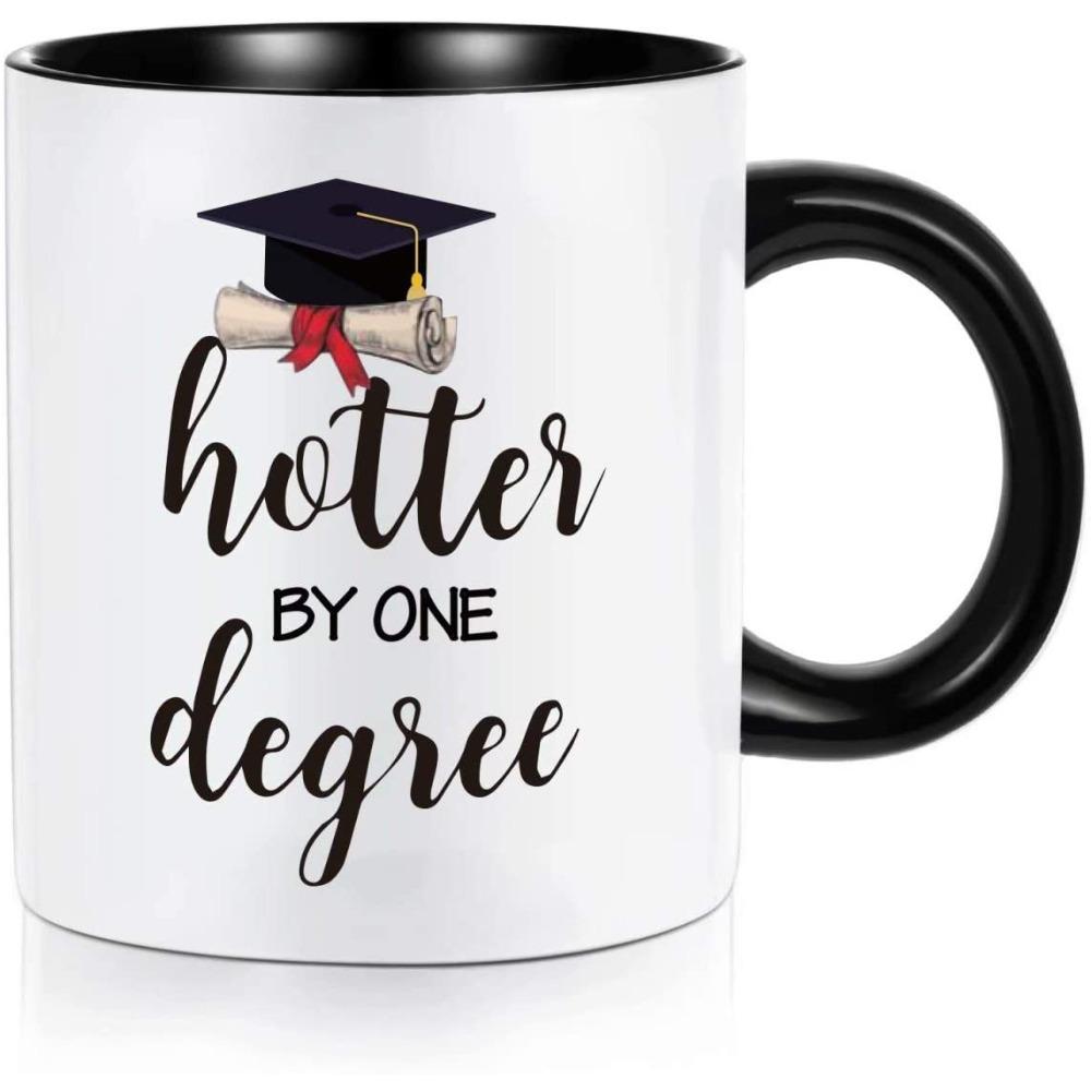 Graduation and further education Ceramic coffee Mark cup Tea cup 301-400ml чёрный