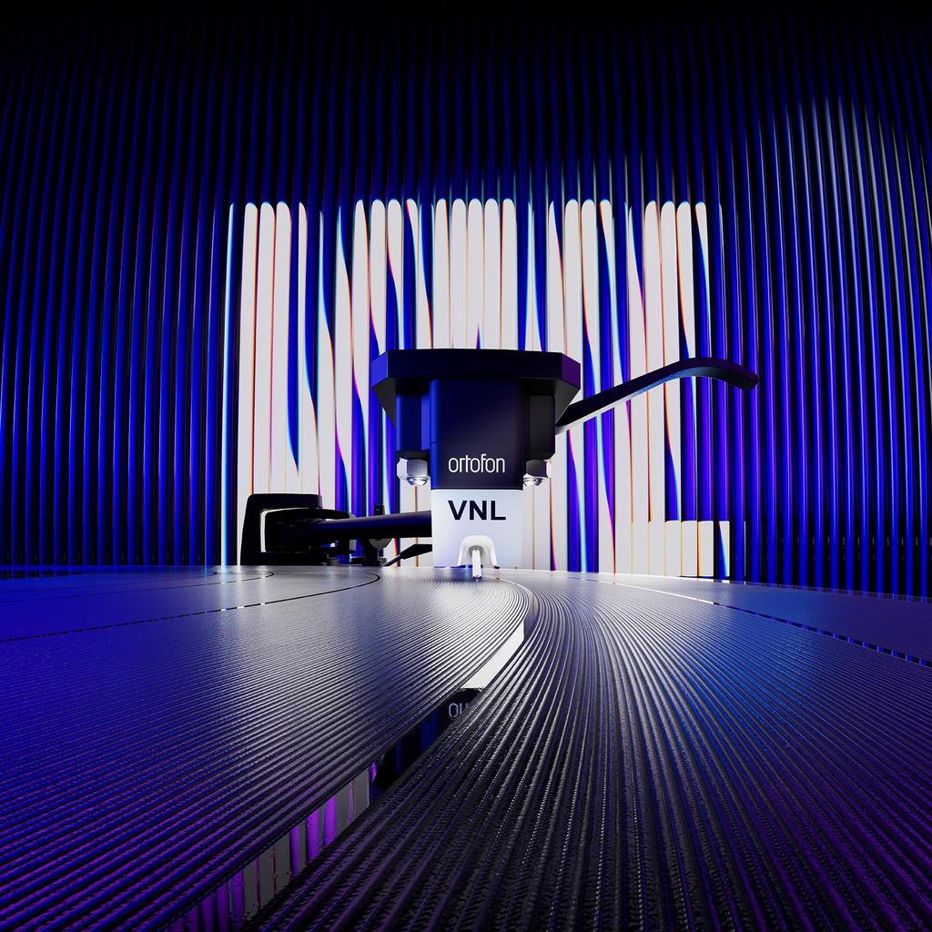 Ortofon VNL TRIX Premounted On Ortofon MM High Headshell Round for DJ Play and Listening SH-2 Cartridge, Stereo, 10mV, Output, Attached, Needle,