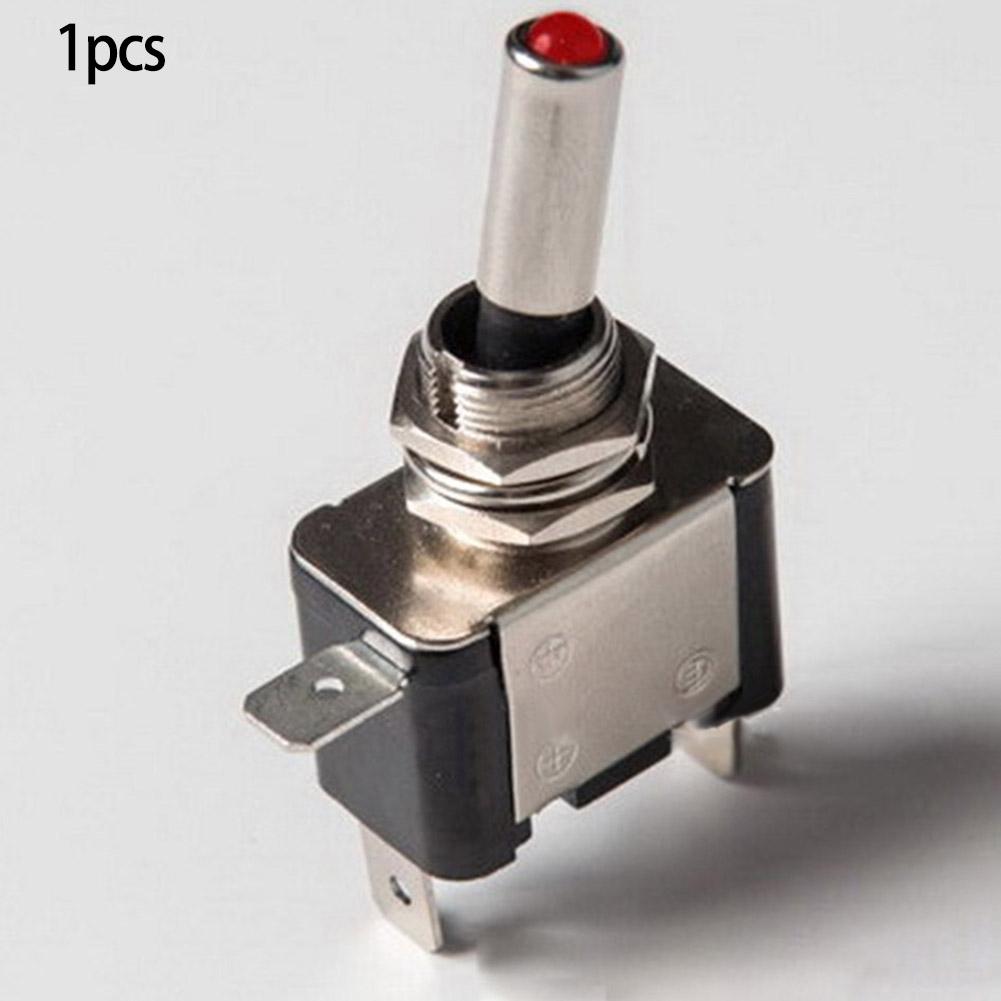 Premium 12V Illuminated On/Off SPST Toggle Switch for Car Boat Race Rally