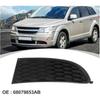 Car Front Bumper Fog Light Grille Cover Left/Right 68079853AB 68079852AB Compatible With Dodge Journey 2014 2015 2016 2017 2018 2019 2020(Right)