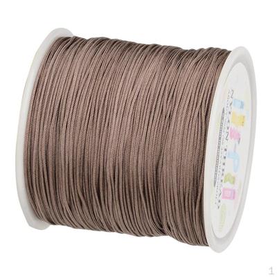 0.8mm Satin Nylon Cord, Silk Cord,90 Meters Macrame String for Beading Jewelry Making