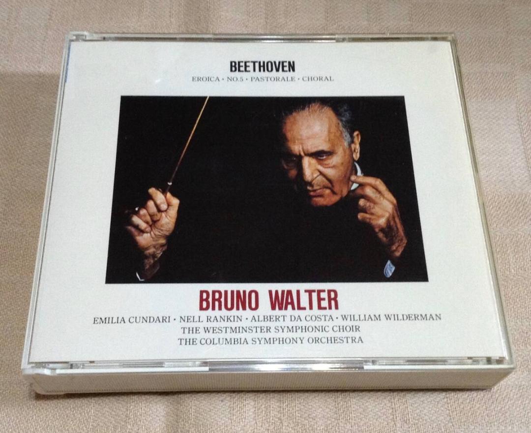 

[USED] Beethoven: Hero, Fate, Pastoral, Chorus Walter/3 CD set