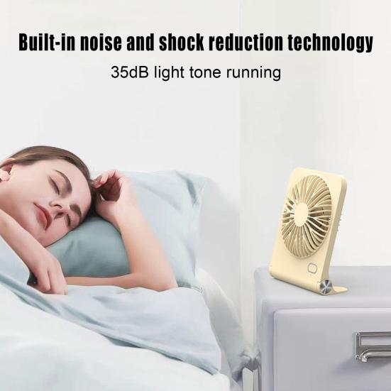 

Настольный вентилятор с регулируемой скоростью, низкий уровень шума, перезаряжаемый запуск одной кнопкой, быстрое охлаждение, ультра-тихий портативный портативный вентилятор, офисные принадлежности A