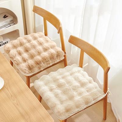 Králičí plyšový teplý polštář Zimní polštářek na židli Kancelář Jídelní židle Taburetka Polštářek na židli Polštář na židli Polštář pro domácnost