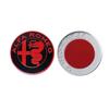 For Alfa Romeo 2026 Hot Sticker 75MM Car Front Hood Badge Rear Trunk Sticker 40MM Car Steering Wheel Badge Sticker For All Alfa zj9