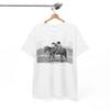 Designated Driver T-Shirt Vintage Grafik Pferd und Hund Land Unisex Marke Neu