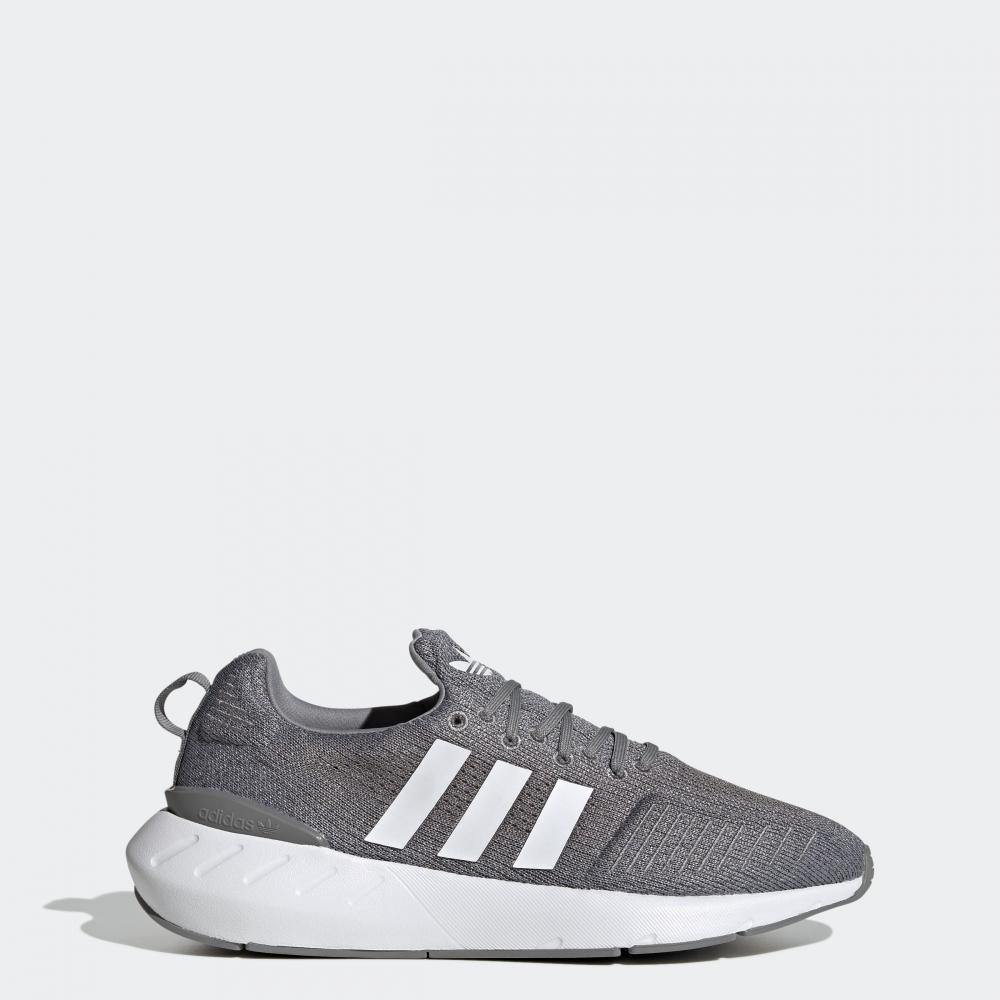 

Adidas Мужские кроссовки adidas Swift Run 22 серые три облака белые серые четыре