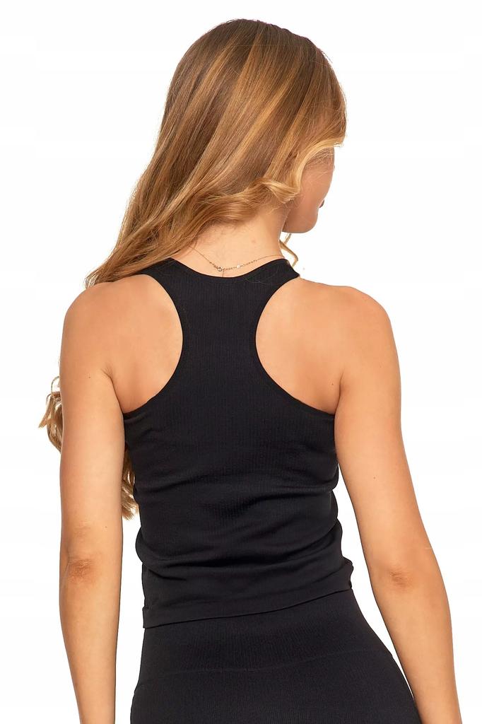 Women's Sleeveless Top T-Shirt Black MORAJ S/M BLACK