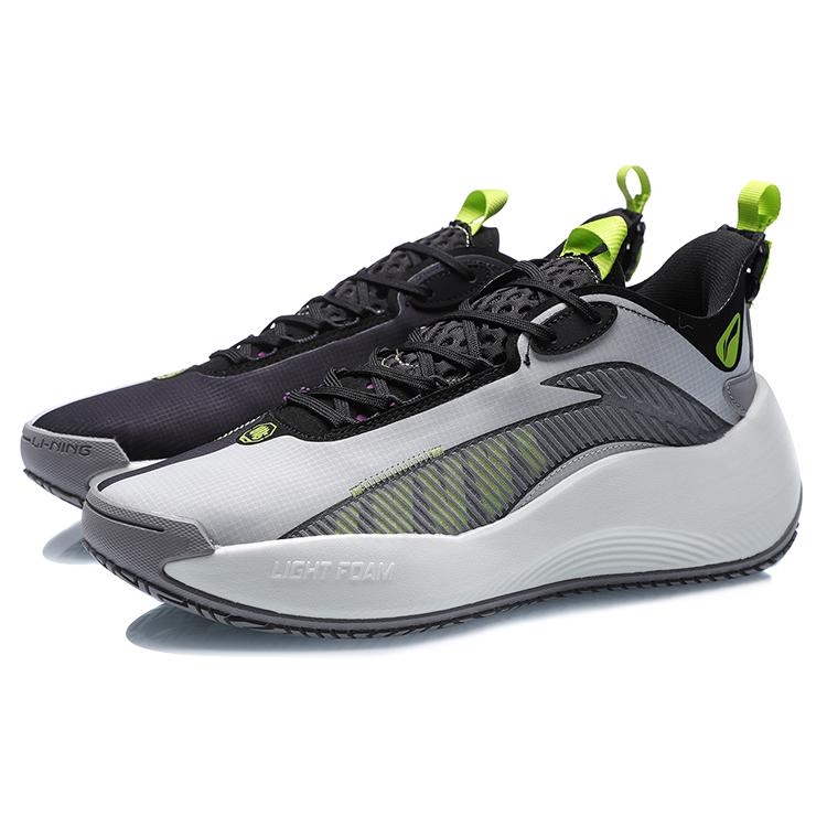 Li Ning Badfive 1 Textile, Synthetic Leather Cushioning Slip Resistant Abrasion Resistant Breathable Support Low Top AGBR001-1