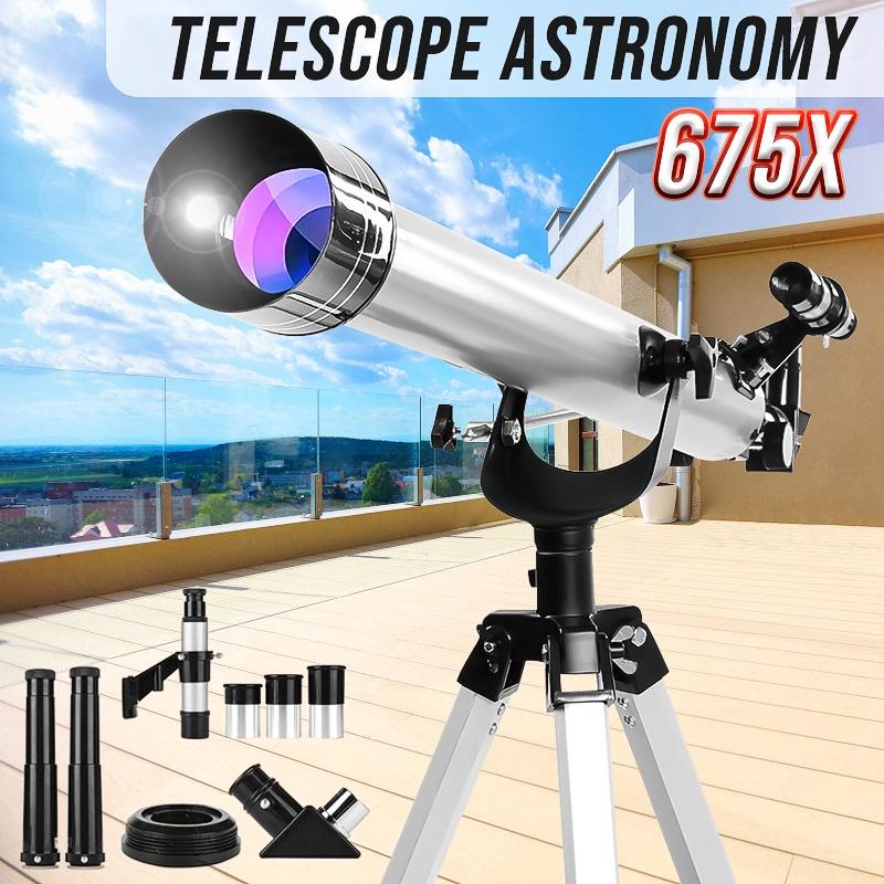 675x Astronomisches Refraktives Zoom-Teleskop Himmels-Monokular für Weltraum-Himmelsbeobachtung Monokular/Fernglas