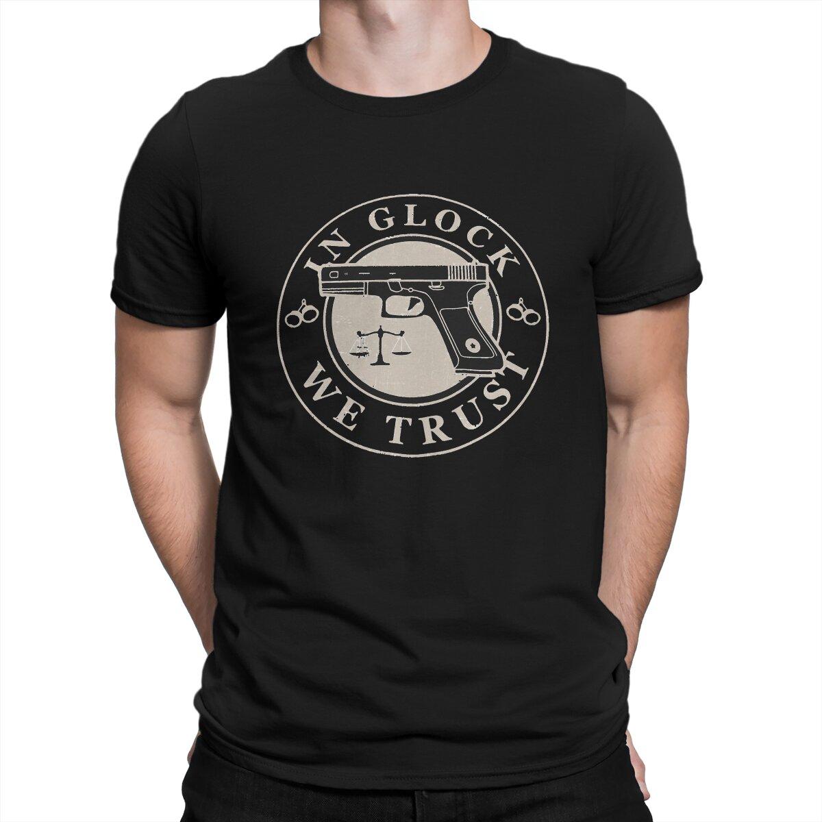 

Leisure In We Trust T-Shirts for Men Round Neck Pure Cotton T Shirt Smith Cool Wesson Short Sleeve Tees XXL темно-сірий колір