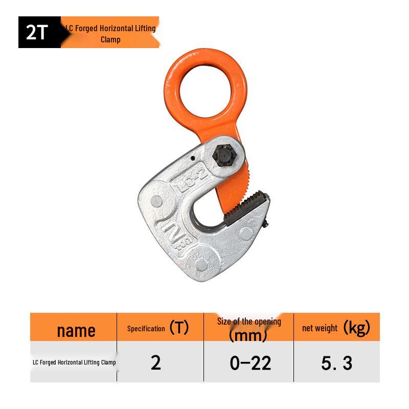 Chenghua Juli Multi-Purpose Lifting Clamp: 1T-5T Capacity for Horizontal, Vertical & Flat Steel Plates