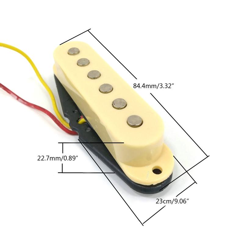Electric Guitar Pickup Replacements Neck Middle Bridge Single Coil Pickups