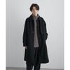 Junred Woolly Knit Cape Trench Light Size S Men's Coat, ANO82050, Gray,