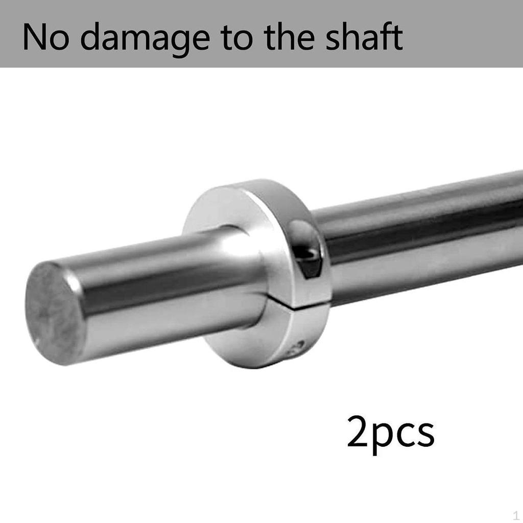 2 Stück Optische Achsklemmen Klemmring Robust Leicht Premium Multifunktional Automobil