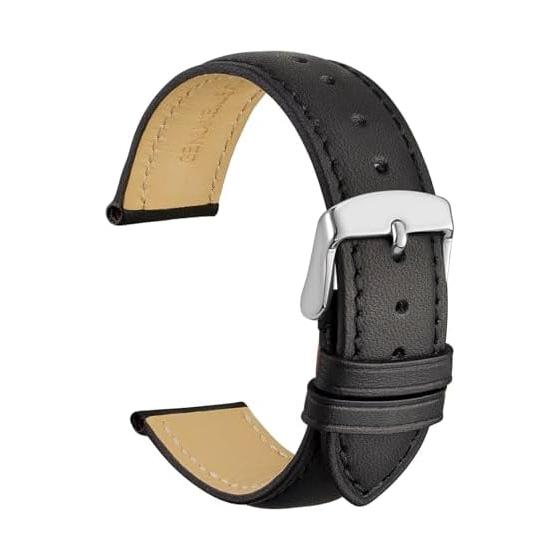 [WOCCI] Watch Strap 14mm~24mm Watch Replacement Strap Vintage Leather Watch Band Genuine Leather