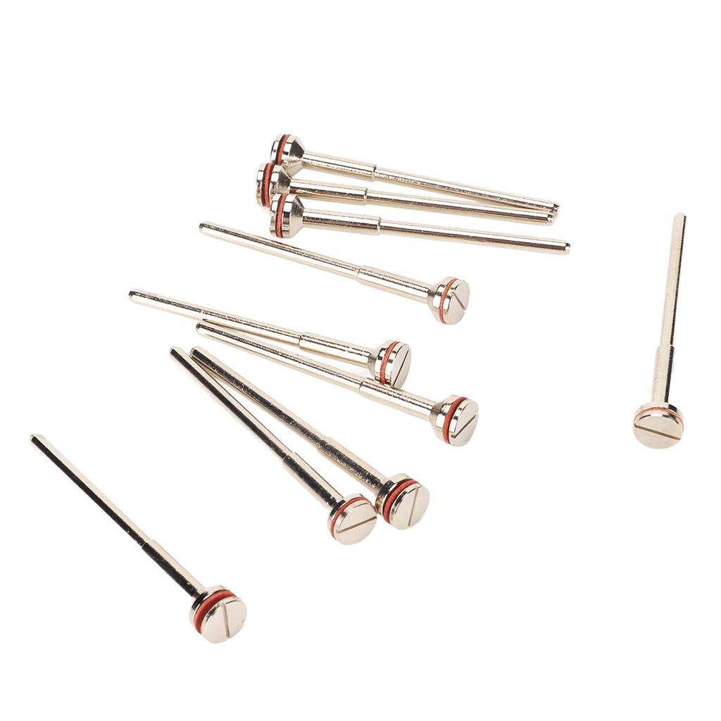 10pcs Dental Polishing Rod Bipolar Stainless Steel High Hardness Dental Disc Mandrel Shank