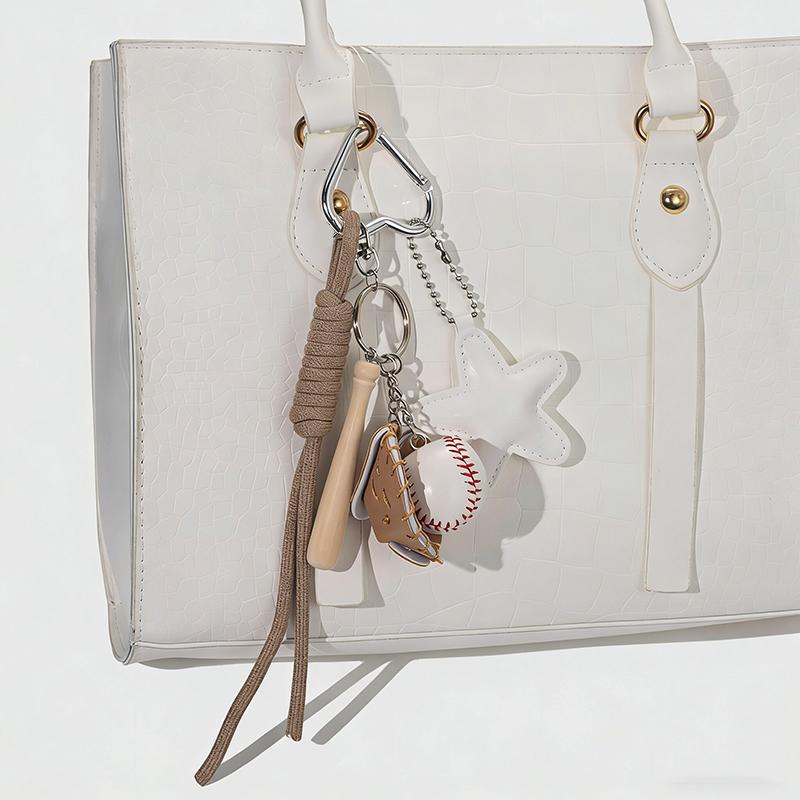 Yogodlns Baseball Mini Backpack Hanging Handbag Pendant Bag Pendant Bags Accessories
