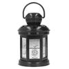 LED Lantern Lamp Cute Vintage   Battery Powered ABS Decorative Camping Lantern for Party Bar Cafe