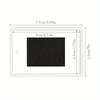 15pcs Blank Picture Frame, Insert Refrigerator Magnet, Semi-Transparent Transparent Acrylic Blank Refrigerator Small Picture Magnet