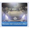 Car Front Grilled Star Emblem LED Illuminated Logo White Light for Mercedes Benz W204 GLK200 GLK260 GLK350 2013-2015 VI1