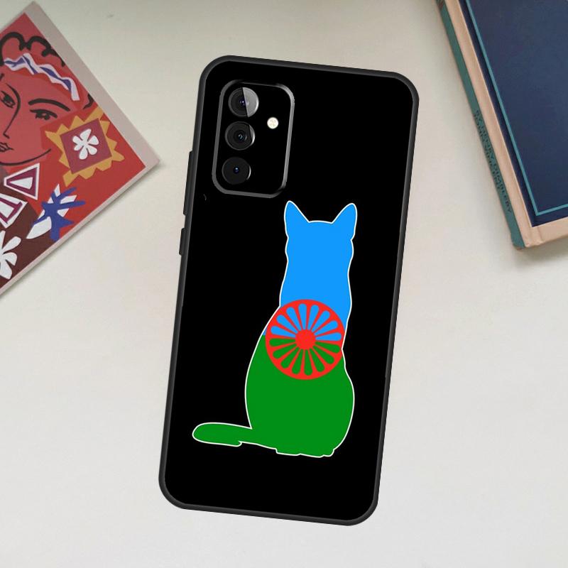 Gypsy Aromanian Romani Flag Case For Samsung Galaxy A06 A16 A26 A36 A56 A55 A35 A15 A53 A32 A52 A33 A13 A14 A34 A54 A17