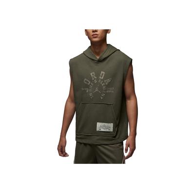 Sport Crossover Dongdan Dri-FIT Sleeveless Hooded Comfortable Quick-Dry Soft Hoodie Men Hoodies Olive-Green Gray-Black HV1260222