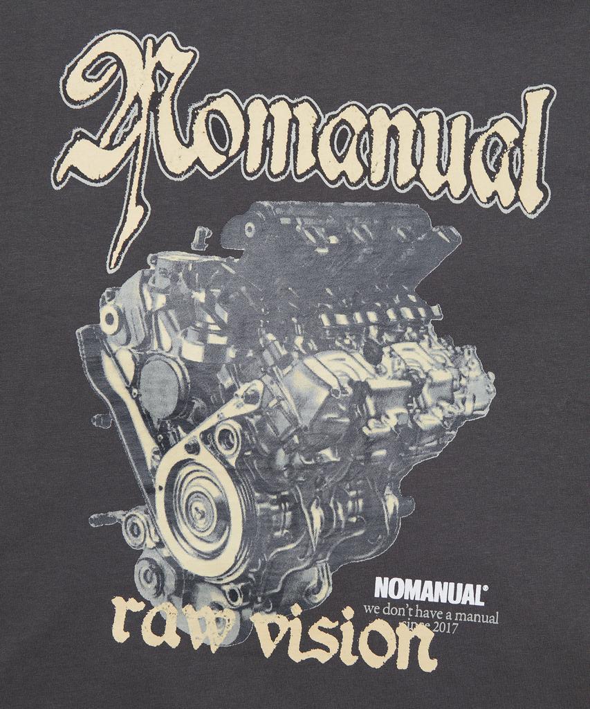 Nomaenyueol Nm Engine T-Shirt - Charcoal