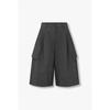 Studio Tomboy Wide Fit Cargo Bermuda Pants 9176231985 