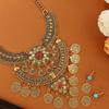 Exquisite Ethnic Style Jewelry Set Vintage Neck Jewelry  Jewelry Accessories