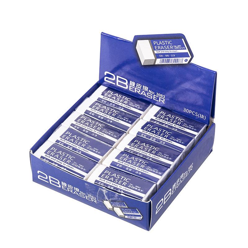 2B Exam Eraser Pencil: Clean Erasing for Students, Creative Stationery, Easy to Use.