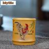 180ml Yixing Zisha Golden Rooster Teacup Traditional Tea Bowl Set Of Cups Tea-tasting Personal Cup Jianzhan Master Cups Teaware