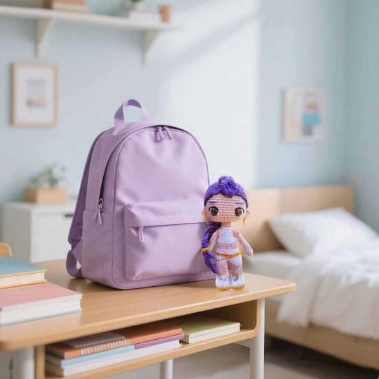 Yousheng Korean Pop Crocheted Doll Handmade Knitted Hunter Doll Anime Collectible Doll Gift for Fans Collectors Christmas Stocking Stuffer