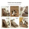 Triangle Cat Scratching Board & Bed