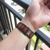 22mm Rosewood+Metal Strap For Garmin Forerunner 965 265 255 265 970 570 Stainless Steel Bracelet For Garmin Venu 4 3 2 Wristband