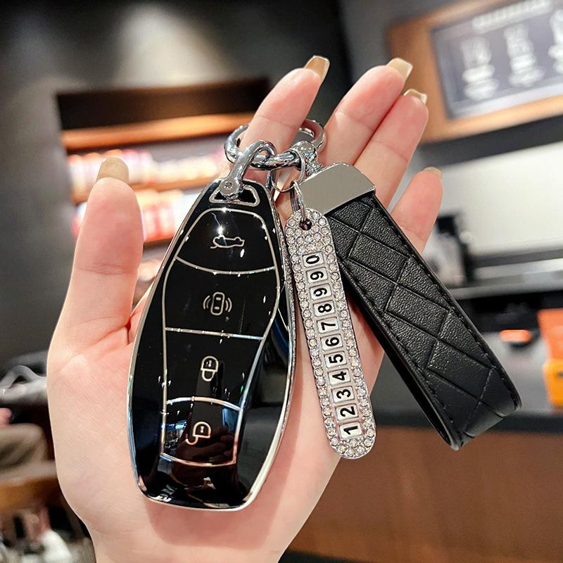 Applicable To 2024 New Hongqi H5 Key Set 2023 H6 H9HQ9 HS5 HS7 HS3 Car Buckle Case Male