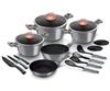 Berlinger Haus Bh-7044 Moonlight Cookware Set 17 Pieces