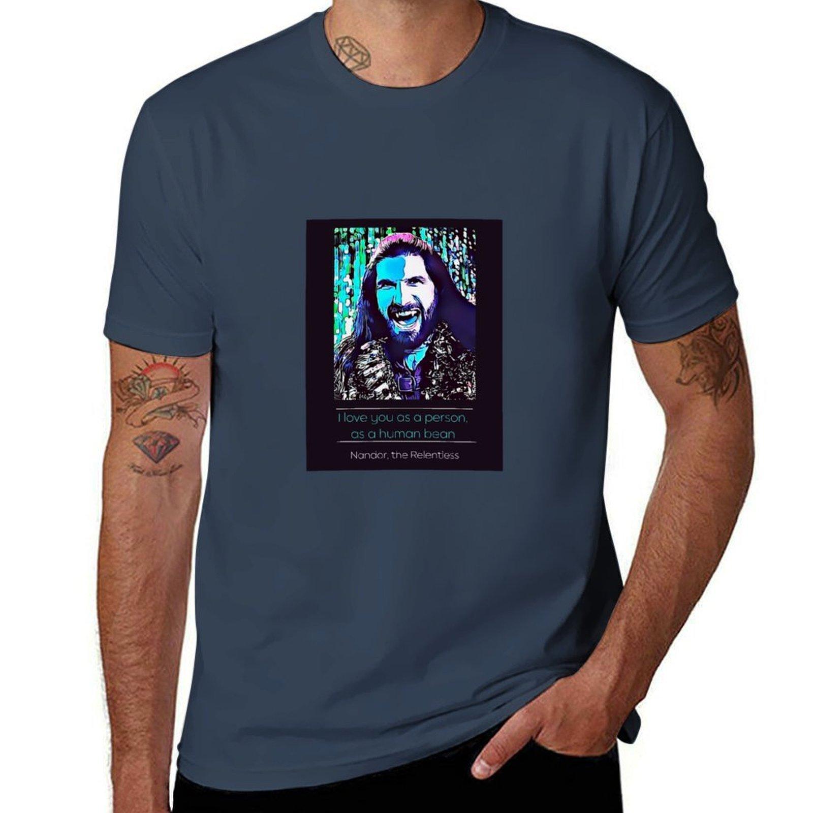 The Huunisex Bean Tshirt Simple Trendy Casual Tshirt S