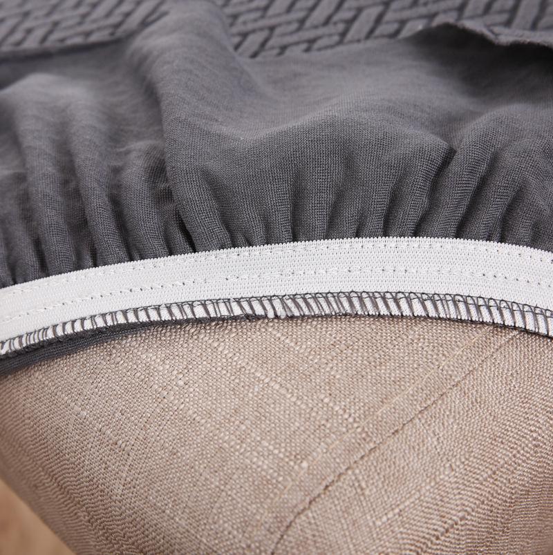 Jacquard Rock Elastischer Stuhlbezug - Universelle Passform für Hotels und Restaurants