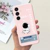 For Samsung A25 5G 2023 Case SM-A256B Cute Astronaut Duck Slim Soft Silicone Back Phone Cover For Samsung A55 A35 5G A356B Coque
