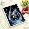 Magical Fairy Pearl Collage Handmade Pearl Embroidery Artwork Romantic Gift for Couples Home Decoration Design