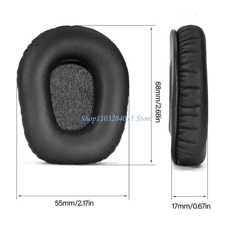 R6FF Noise Cancelling Earbud Earpads for 3450XT B350XT Headphones Ear Cover Earcups Mic Windshield for Music Lovers