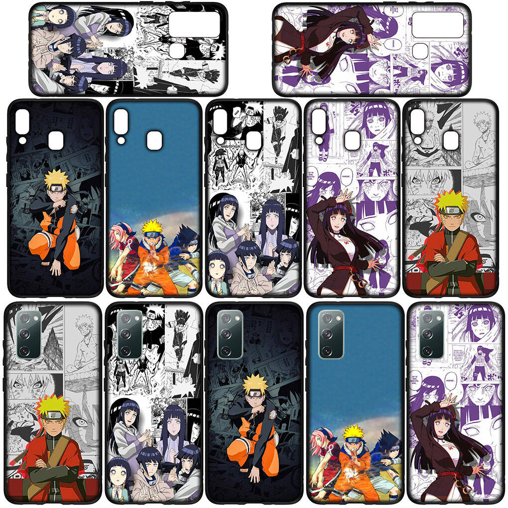 Phone Case for Samsung Galaxy S25 S23 S24 Ultra FE Plus S8 A05 A06 A15 A16 A36 A37 A35 A54 A55 A56 A57 A25 A26 A53 A17 Hinata Hyuga Anime Naruto Cover