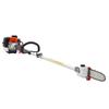 Gas Pole Saw, 25CC 2 Stroke Gas Powered Pole Saws with 20.3 Cm Cutting Bar, Cordless Tree Trimmer with 650ml Fuel Tank, 2 To 2.74 M Extendable,