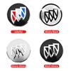 4pcs 56mm 60mm 65mm Car Wheel Center Hub Cap Rim Cover Stickers For Buick GL8 Park Avenue Encore LaCrosse Regal Excelle GT XT