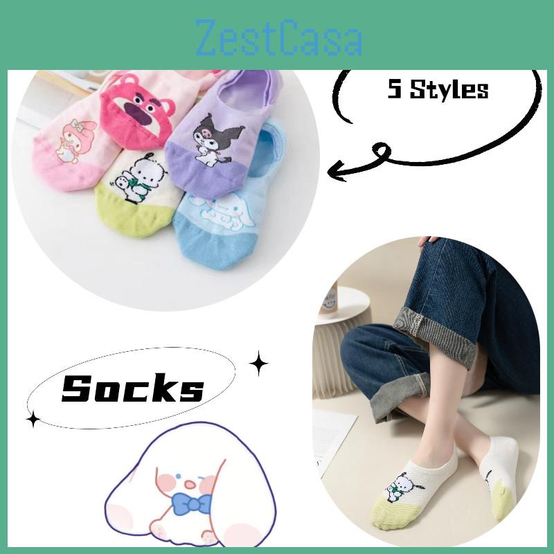 Korean Style Cartoon Socks For Women Cute And Versatile Spring 2022 Collection