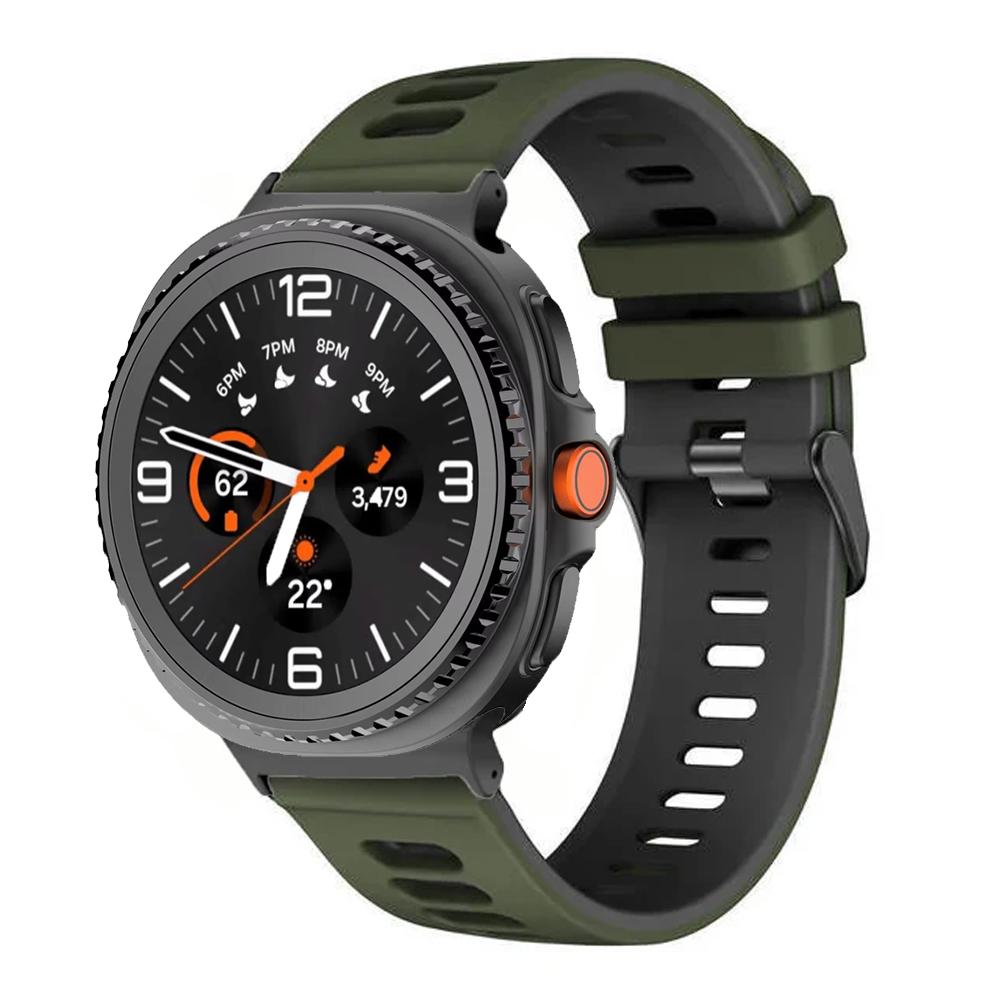 Silicone Band for Samsung Galaxy Watch 8 44mm 40mm Classic 46mm Sport Breathable Bracelet for Galaxy Watch Ultra 2026 47mm Strap