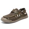 Large Size Sandals Hand-Stitched Fashion Versatile Casual Hole Shoes Men'S Breathable Beach Shoes