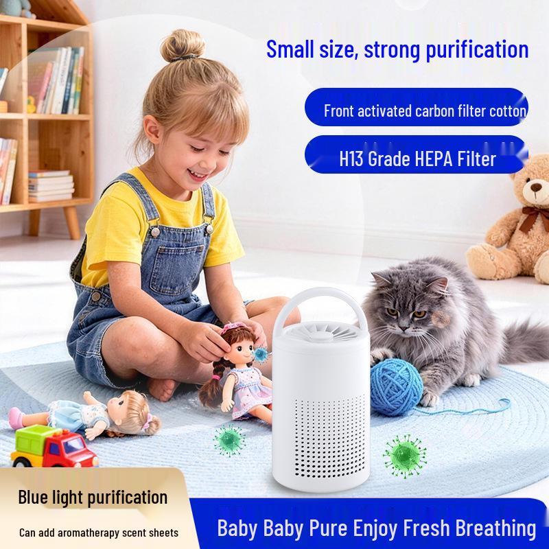 Braidon Desktop Air Purifier for Smoke, Odor, and Formaldehyde Removal