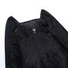 Gothic Retro Black Mini Dress High Waist Dress Street Dress Long Sleeve Party Dress